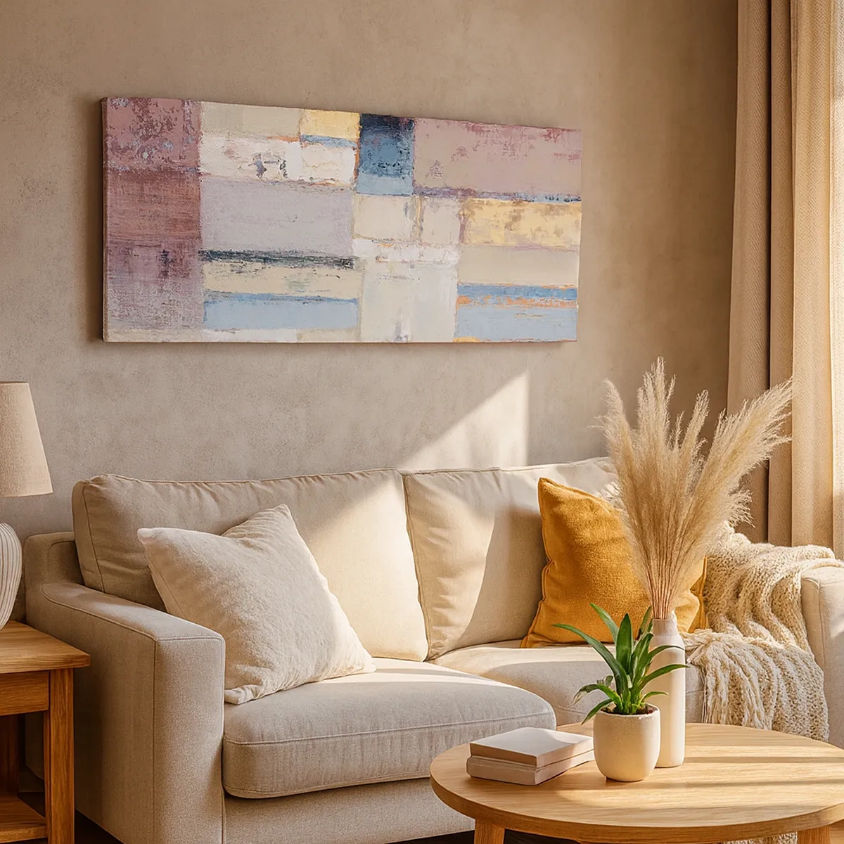 Obraz na plátne - Kľud geometrie - 30x30 cm