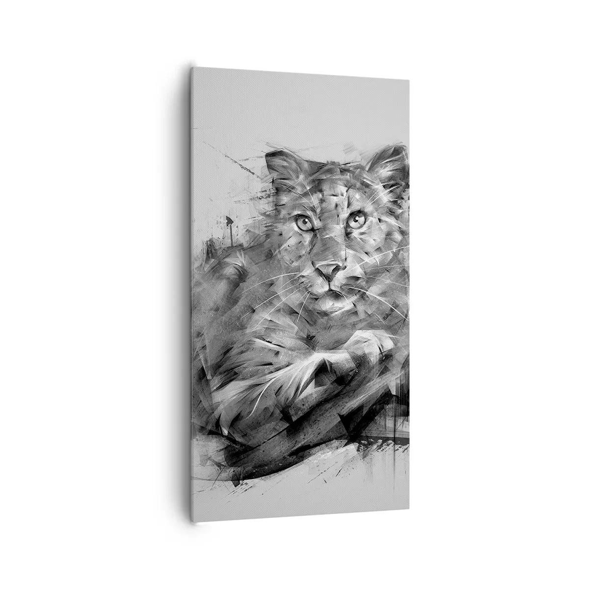 Obraz na plátne - Áno, pozorne počúvam - 65x120 cm