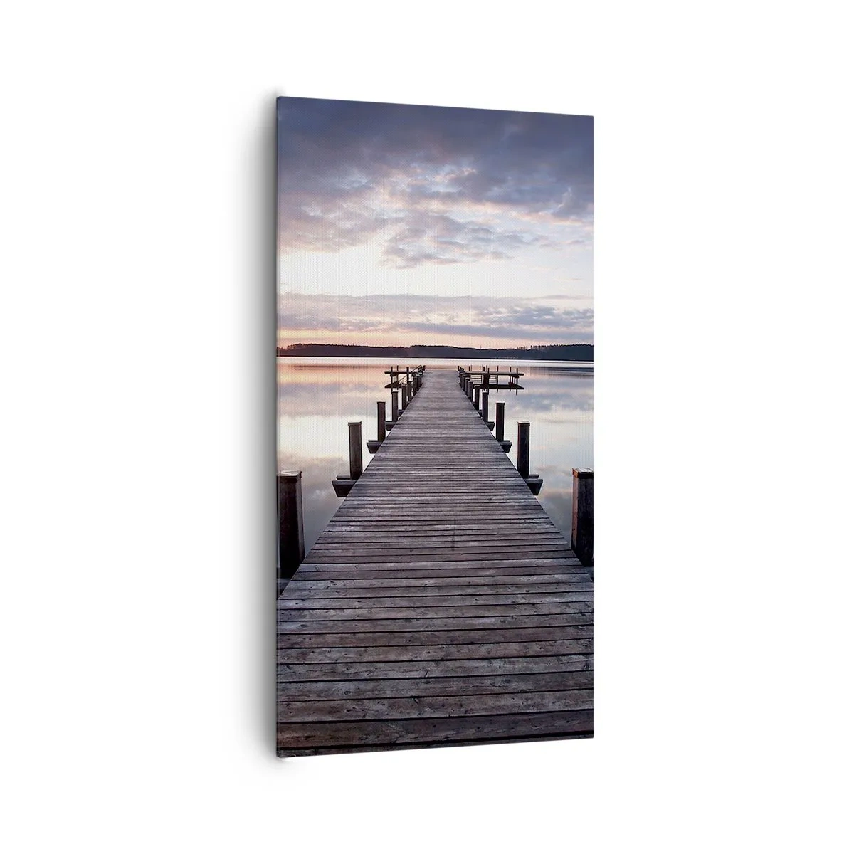 Obraz na plátne - Tichá hranica medzi dňom a nocou - 65x120 cm