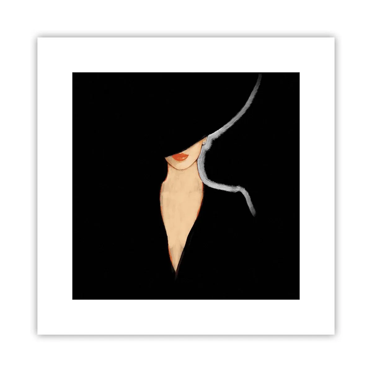 Plagát - Elegancia a štýl - 30x30 cm