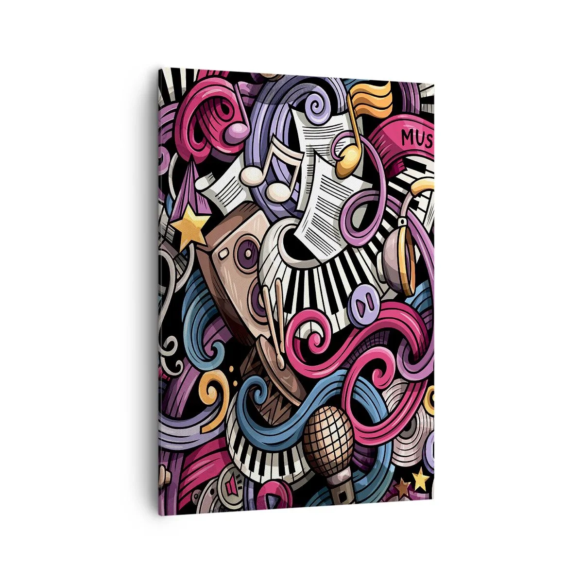 Obraz na plátne - Komplikovaná melódia - 70x100 cm