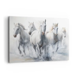 Obraz na plátne - Biela mágia - 120x80 cm