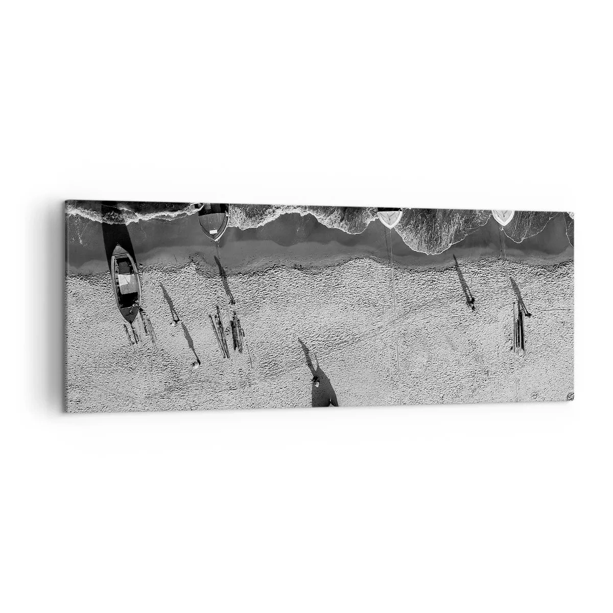 Obraz na plátne - Ešte na brehu… - 140x50 cm