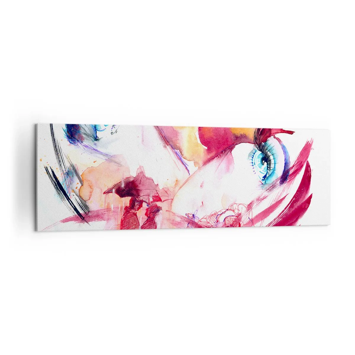 Obraz na plátne - V blízkosti svet rozkvitá - 160x50 cm