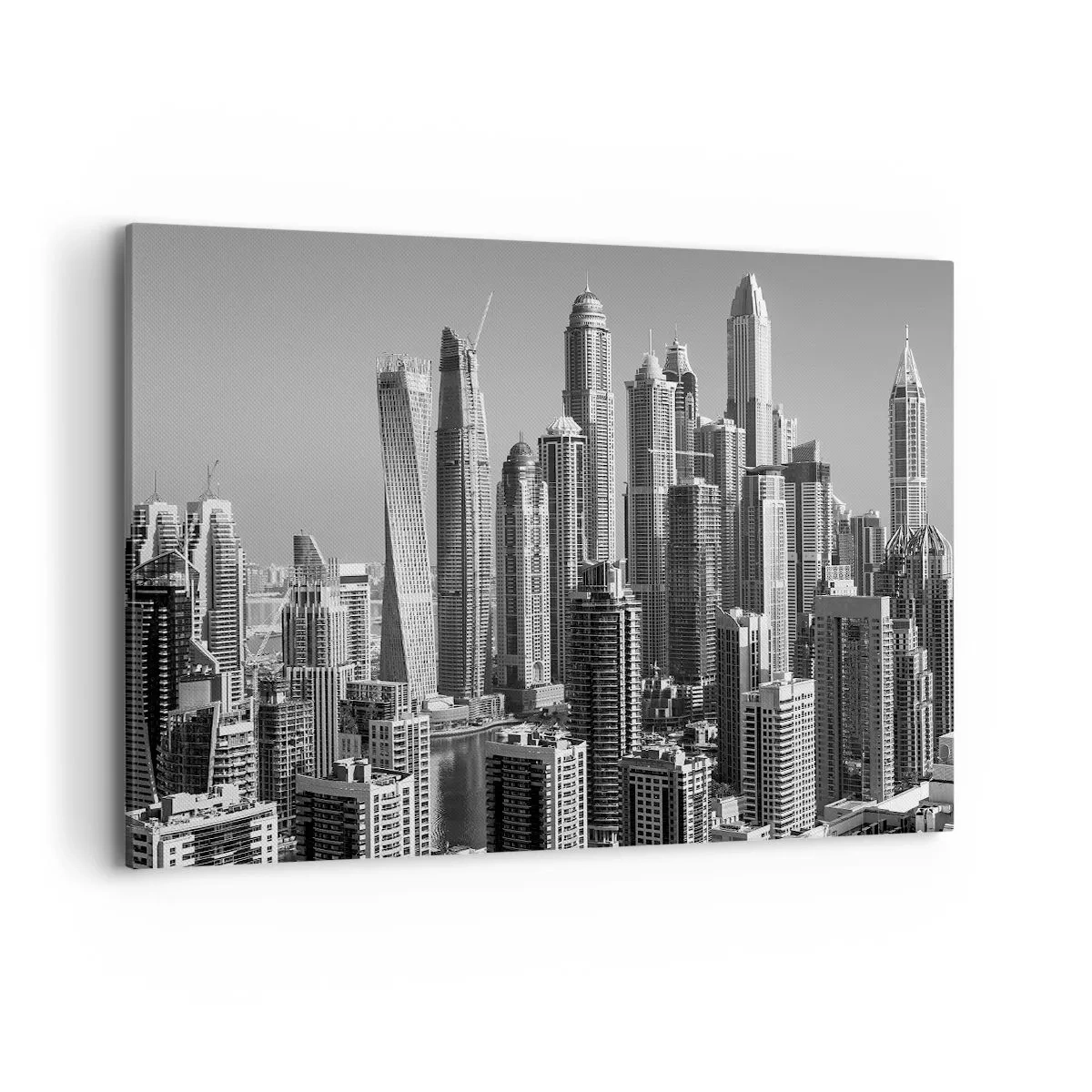 Obraz na plátne - Mesto nad púšťou - 100x70 cm