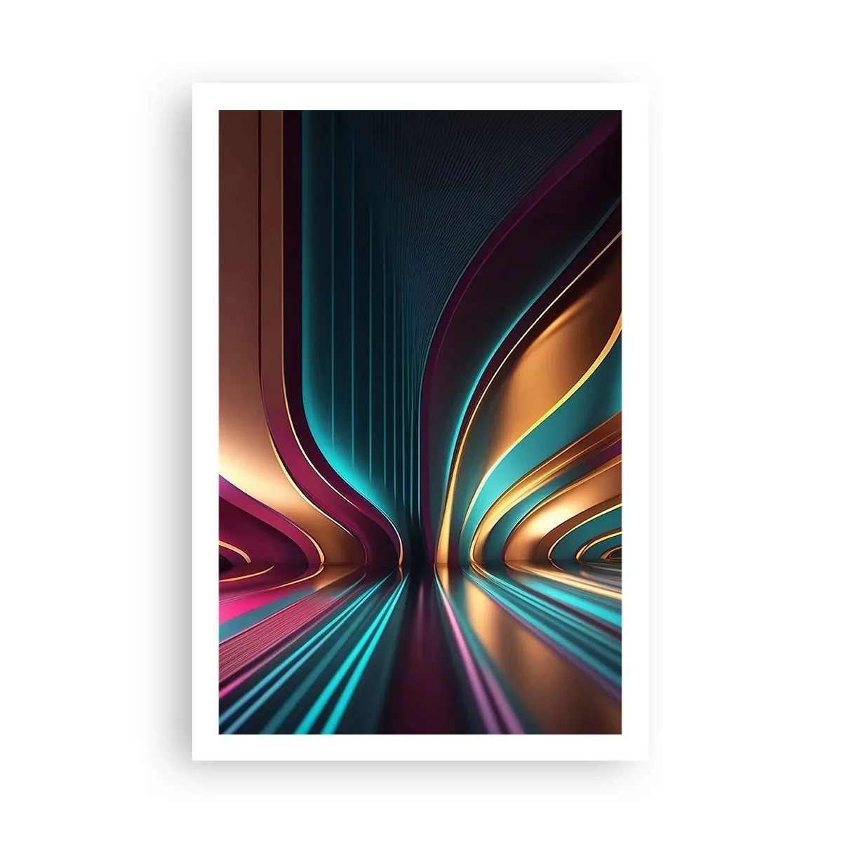 Plagát - Architektúra svetla - 61x91 cm