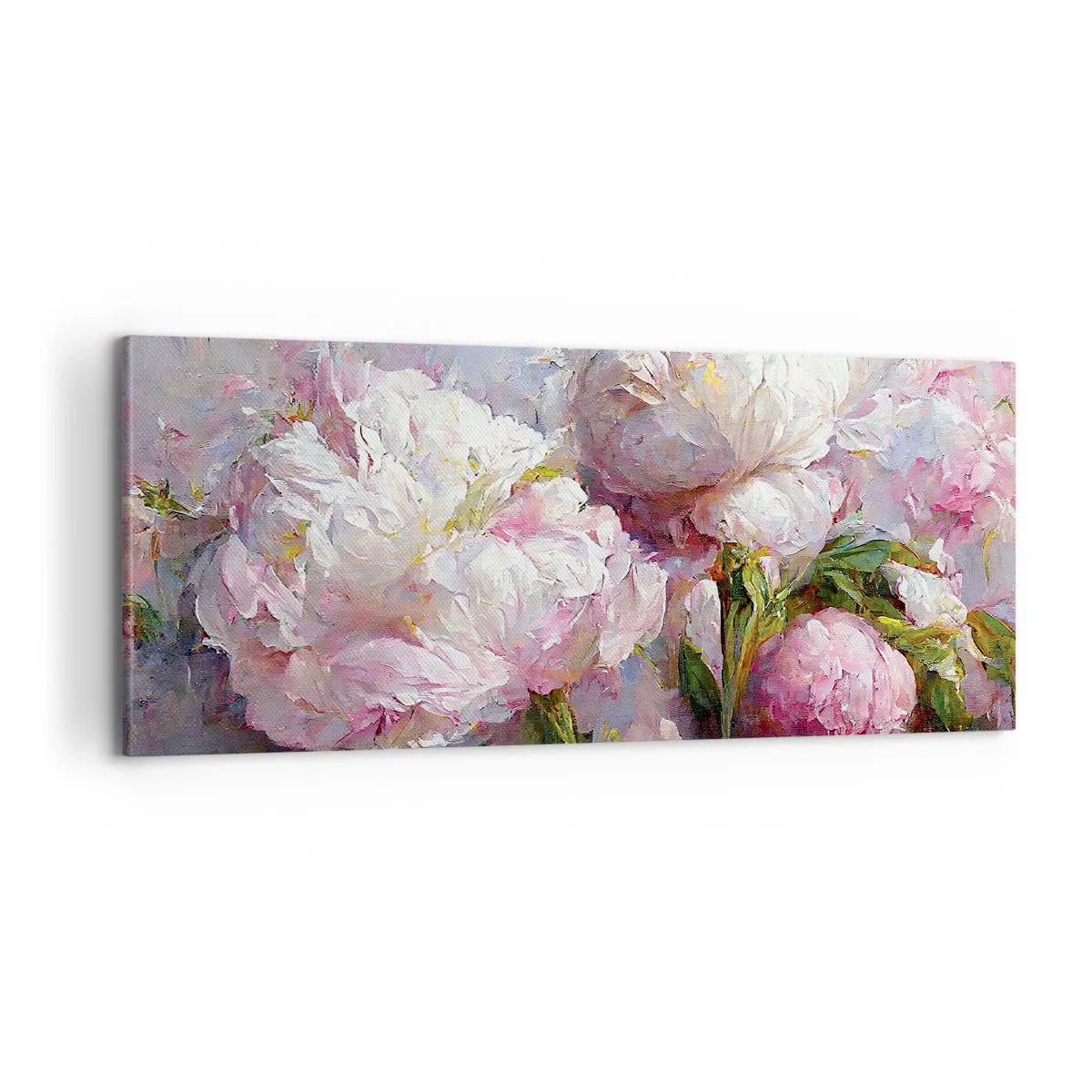 Obraz na plátne - Kytica prekypujúca životom - 100x40 cm