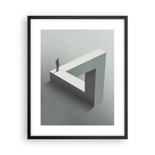 Plagát v čiernom ráme - A predsa je to možné - 40x50 cm