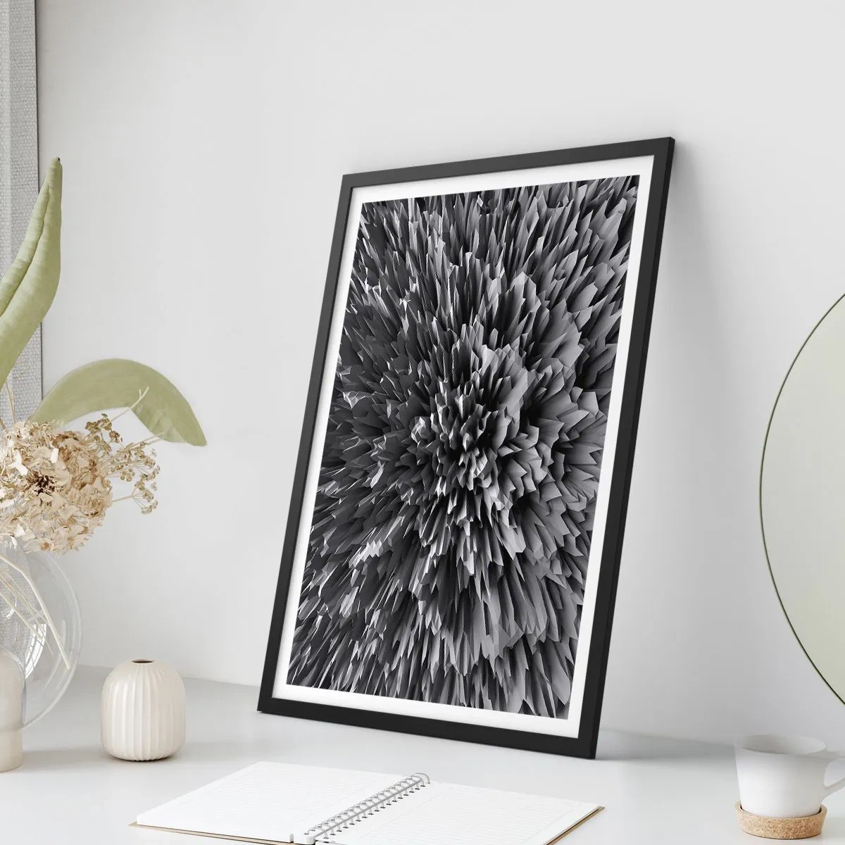 Plagát v čiernom ráme - Ostrejšie to už nebude - 70x100 cm