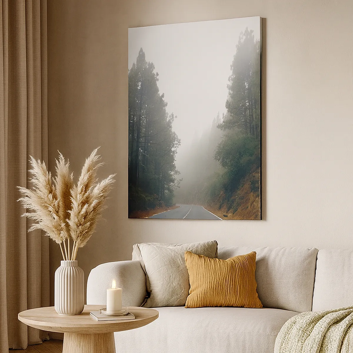 Obraz na plátne - Príbeh kúzelného lesa - 50x70 cm