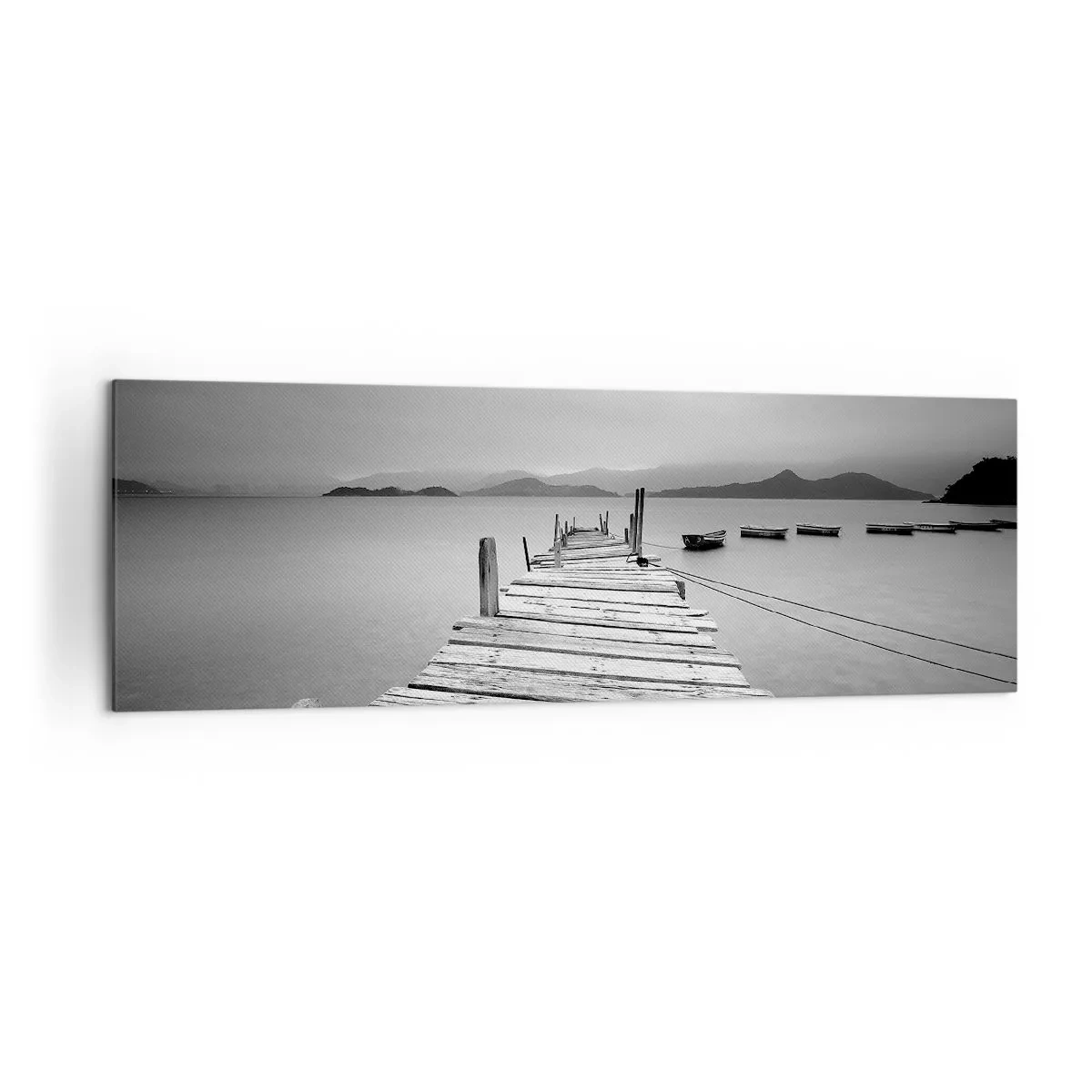 Obraz na plátne - Za horami, za morom  - 160x50 cm