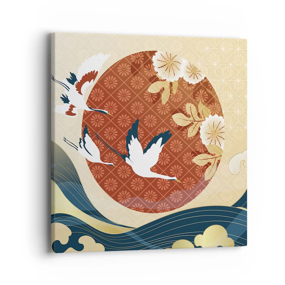 Obraz na plátne - Japonská rozprávka - 40x40 cm