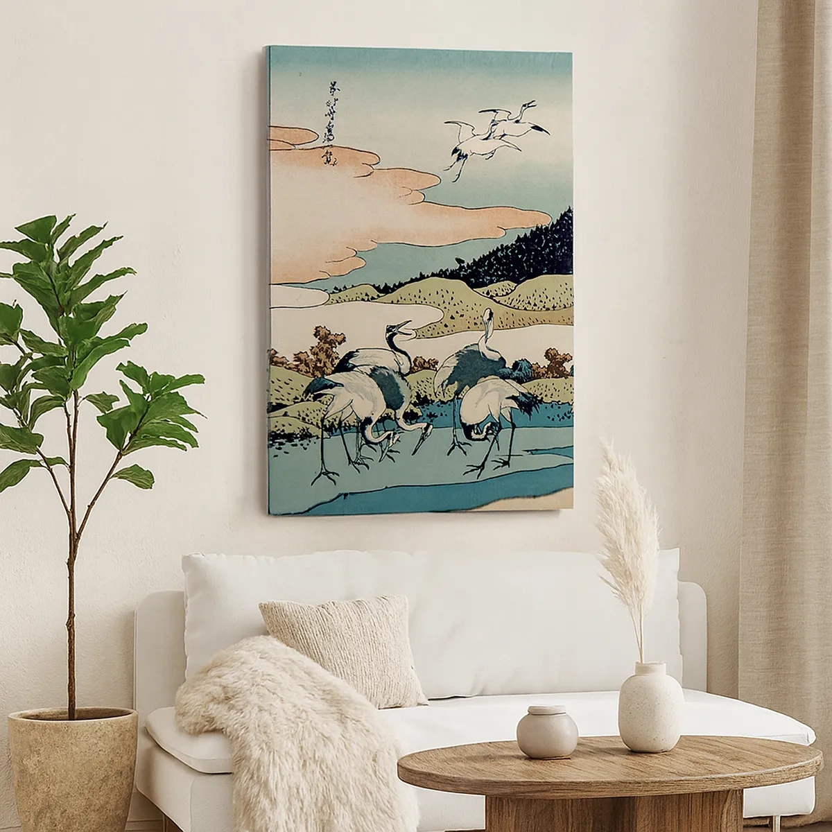 Obraz na plátne - V japonskom duchu - 50x70 cm