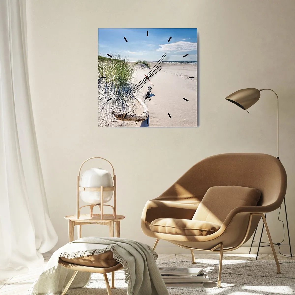 Nástenné hodiny - Najkrajšia? Baltská - 30x30 cm