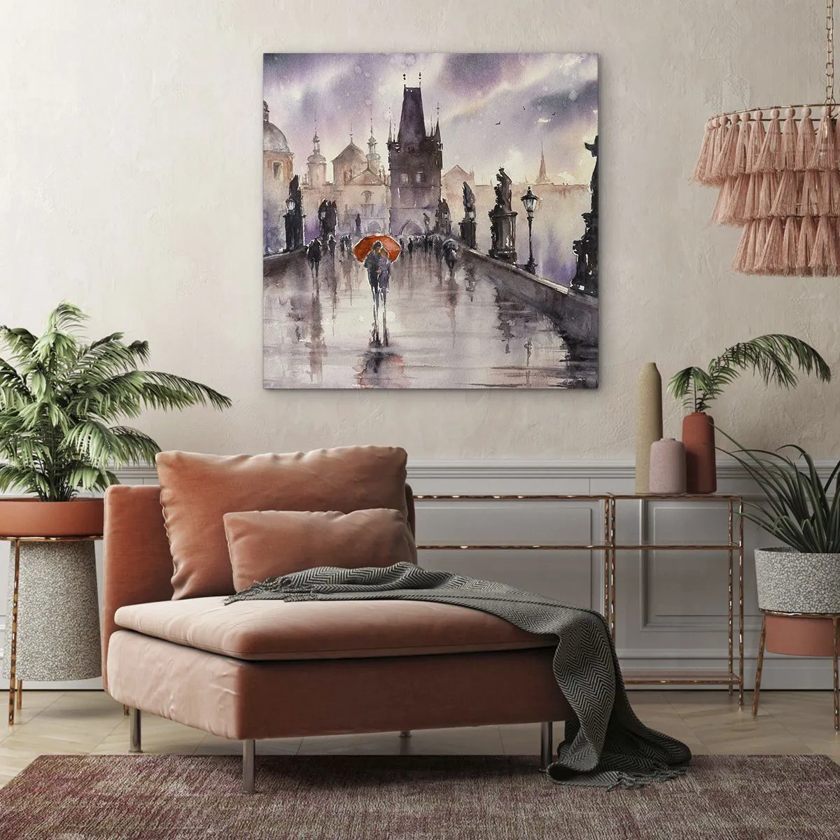 Obraz na plátne - Ľudia sa nemenia - 60x60 cm