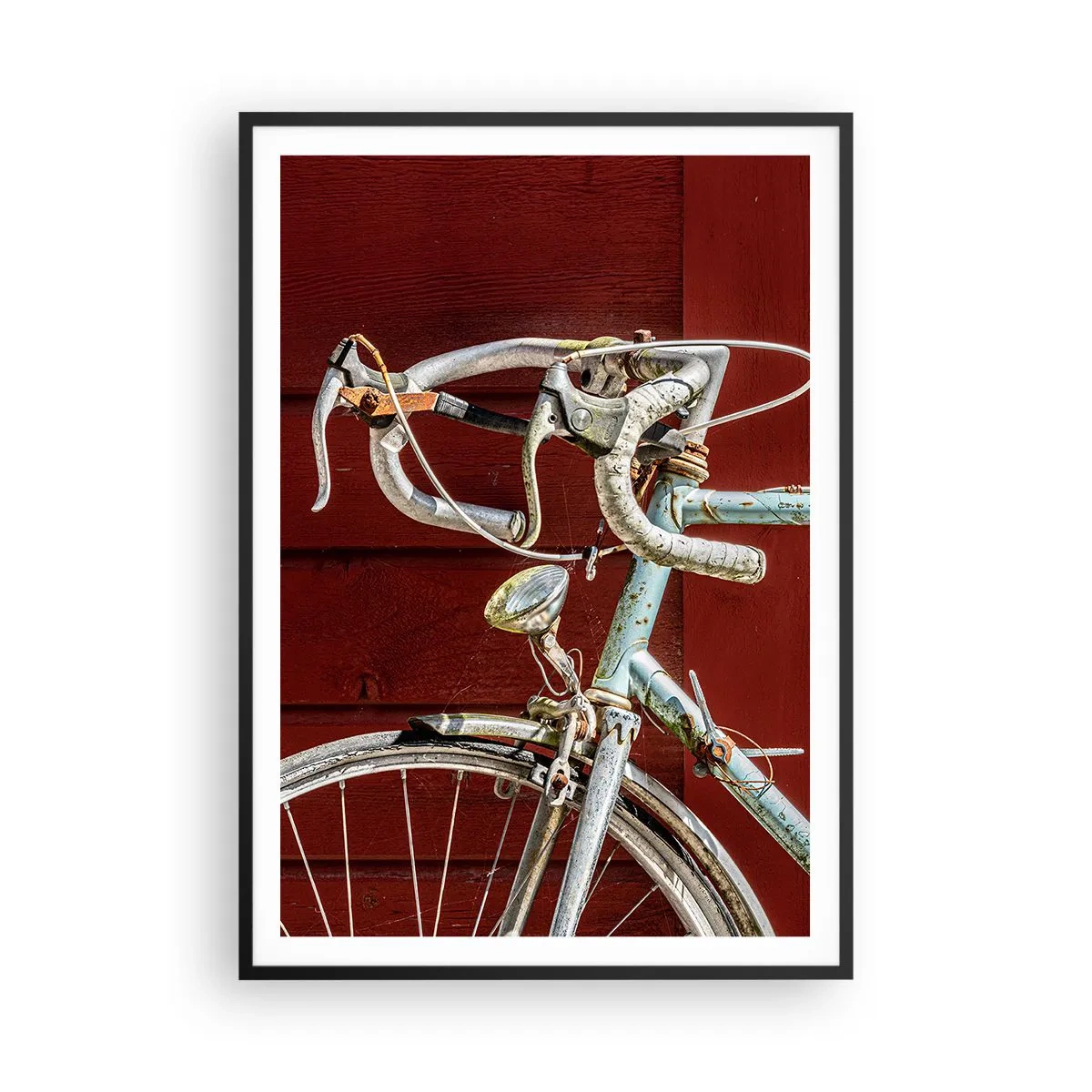 Plagát v čiernom ráme - Stvorený pre víťazstvo - 70x100 cm