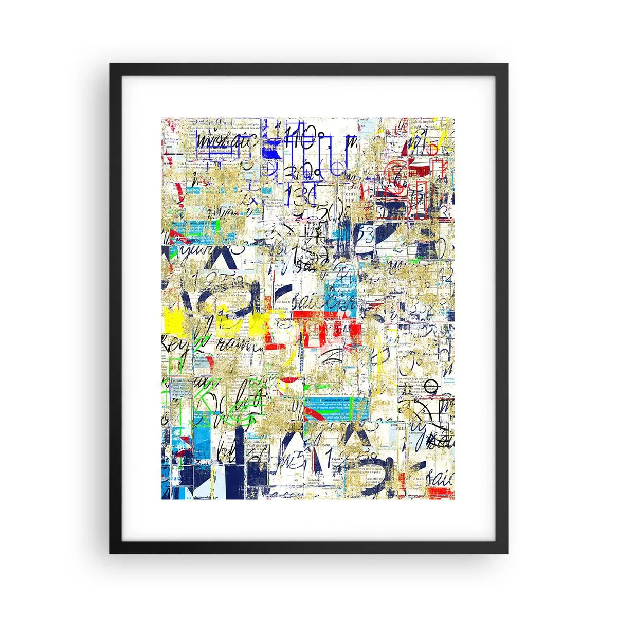 Plagát v čiernom ráme - Proste poteší oči - 40x50 cm