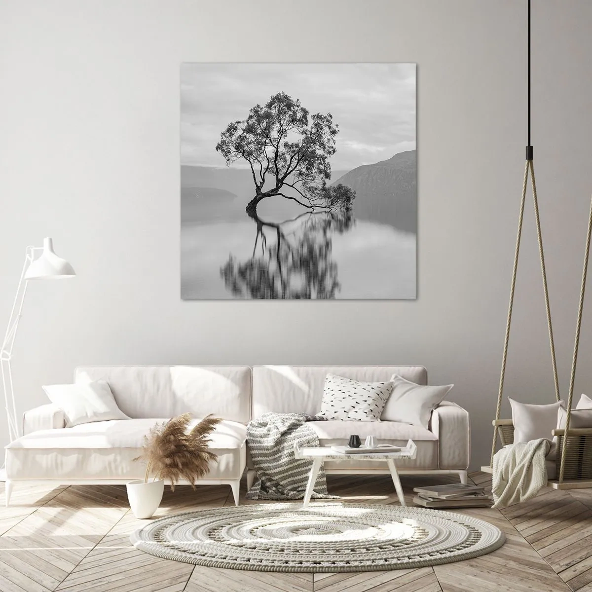 Obraz na plátne - Existuje taká krajina - 40x40 cm