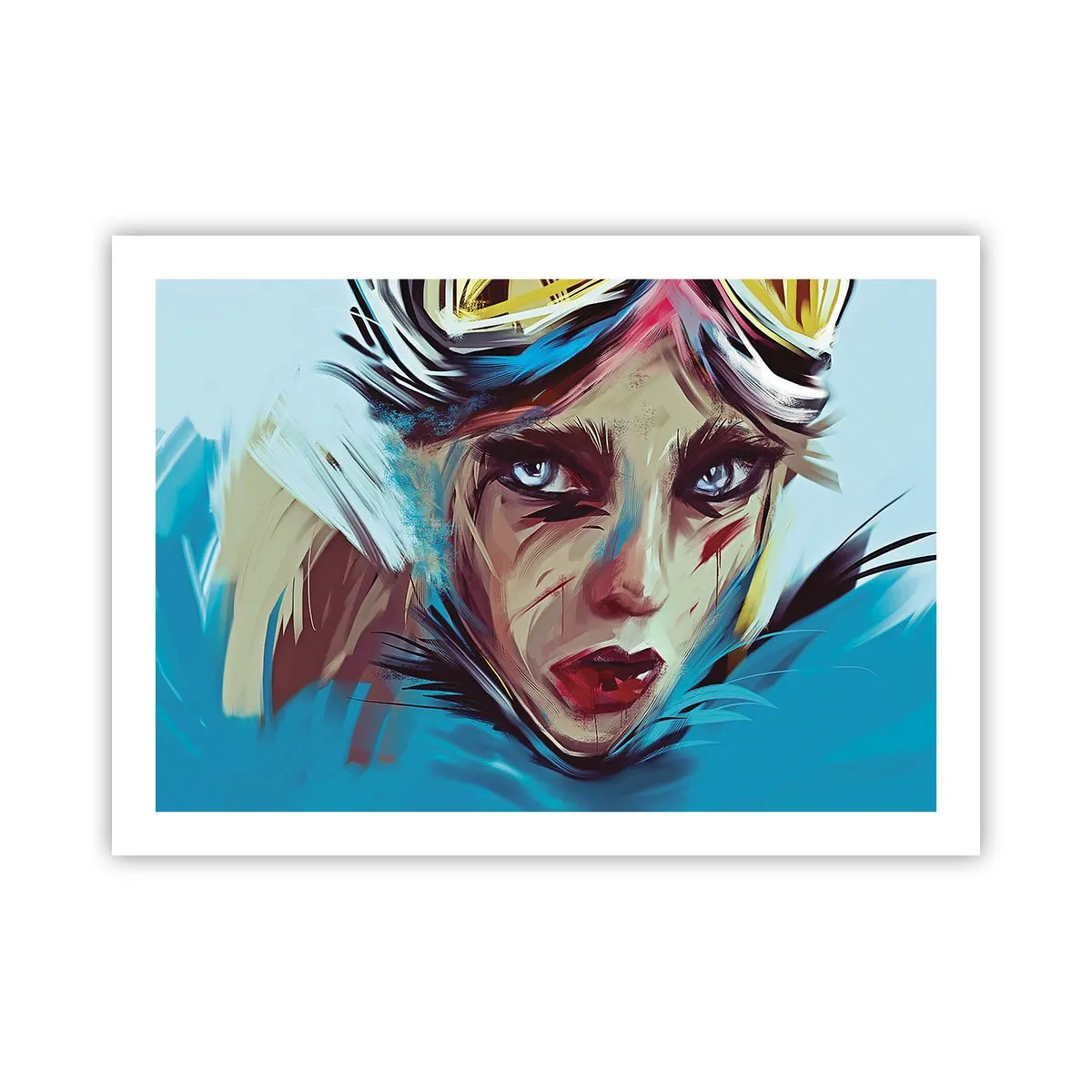 Plagát - Silničná bojovníčka - 70x50 cm