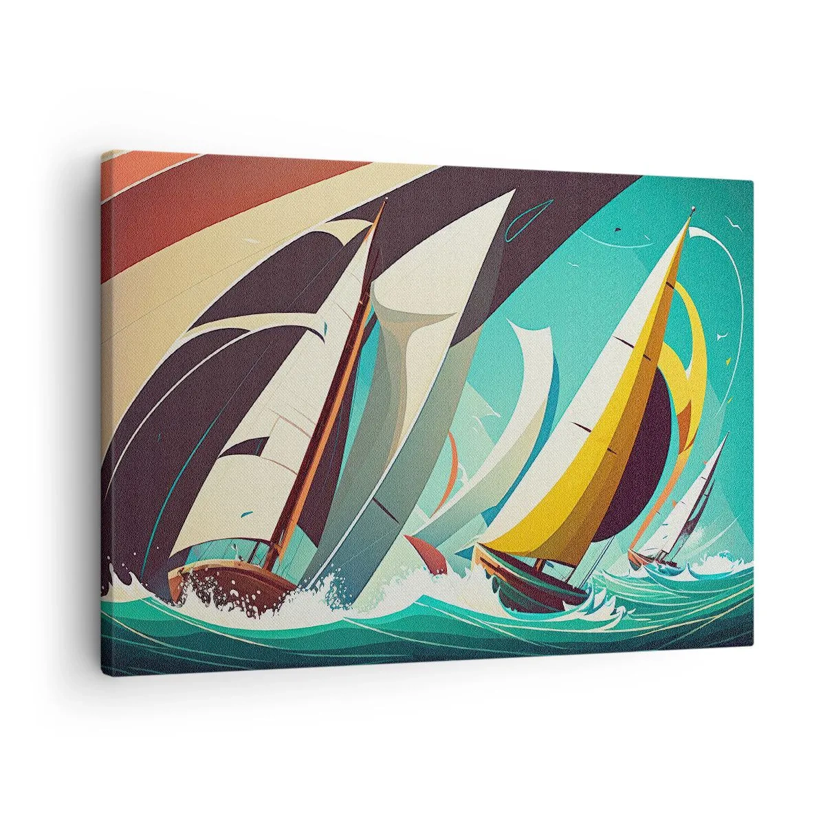 Obraz na plátne - Ako vychádzať so živlami - 70x50 cm