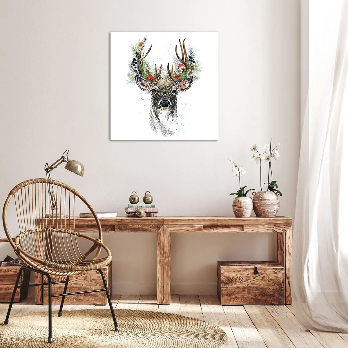 Obraz na plátne - V slávnostnom rúchu - 60x60 cm