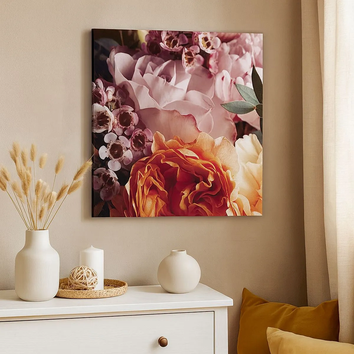 Obraz na plátne - Zabalené do krásy - 30x30 cm