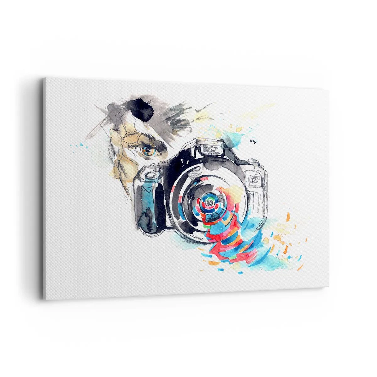 Obraz na plátne - Okom objektívu - 100x70 cm