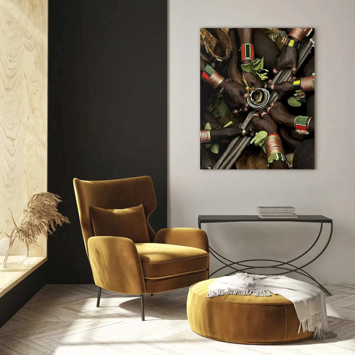 Obraz na skle - Sme spolu - 50x70 cm