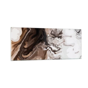 Obraz na skle - Kontrast farieb - 100x40 cm