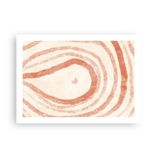 Plagát - Koralové kruhy – kompozícia - 70x50 cm