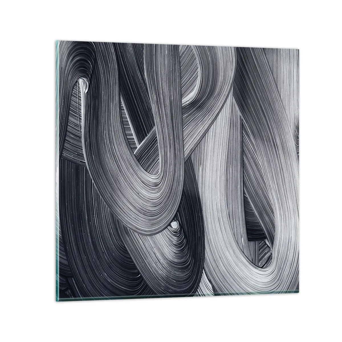 Obraz na skle - Plynulosť reality - 50x50 cm