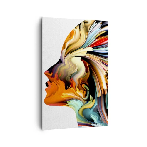 Obraz na plátne - Explózia predstavivosti - 80x120 cm