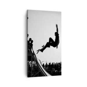 Obraz na plátne - Hrdinovia a diváci - 45x80 cm