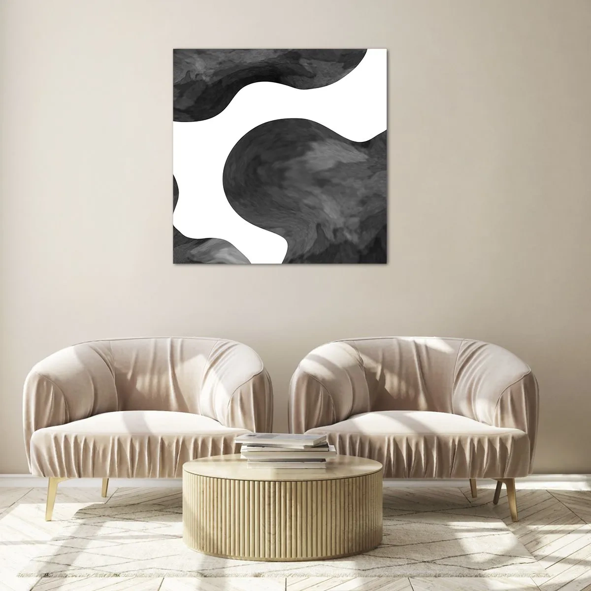 Obraz na skle - Mliečna dráha - 30x30 cm