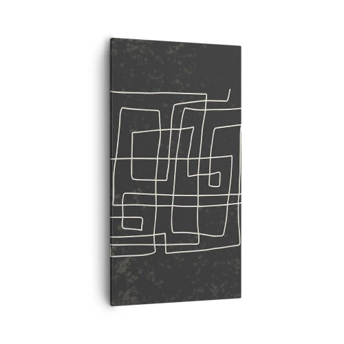 Obraz na plátne - Nie je to tak jednoduché - 55x100 cm