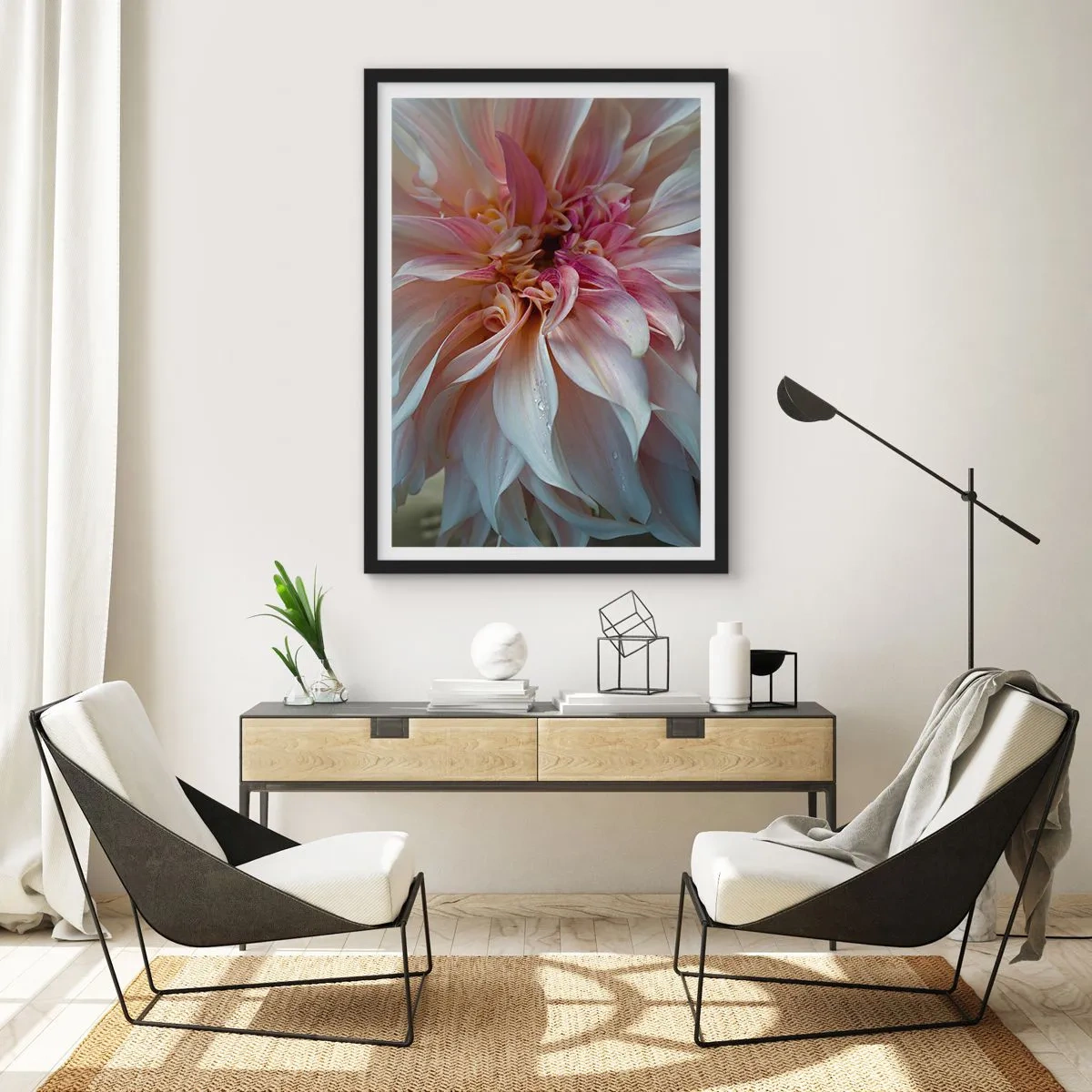 Plagát v čiernom ráme - Kvitnúca sviežosť - 61x91 cm