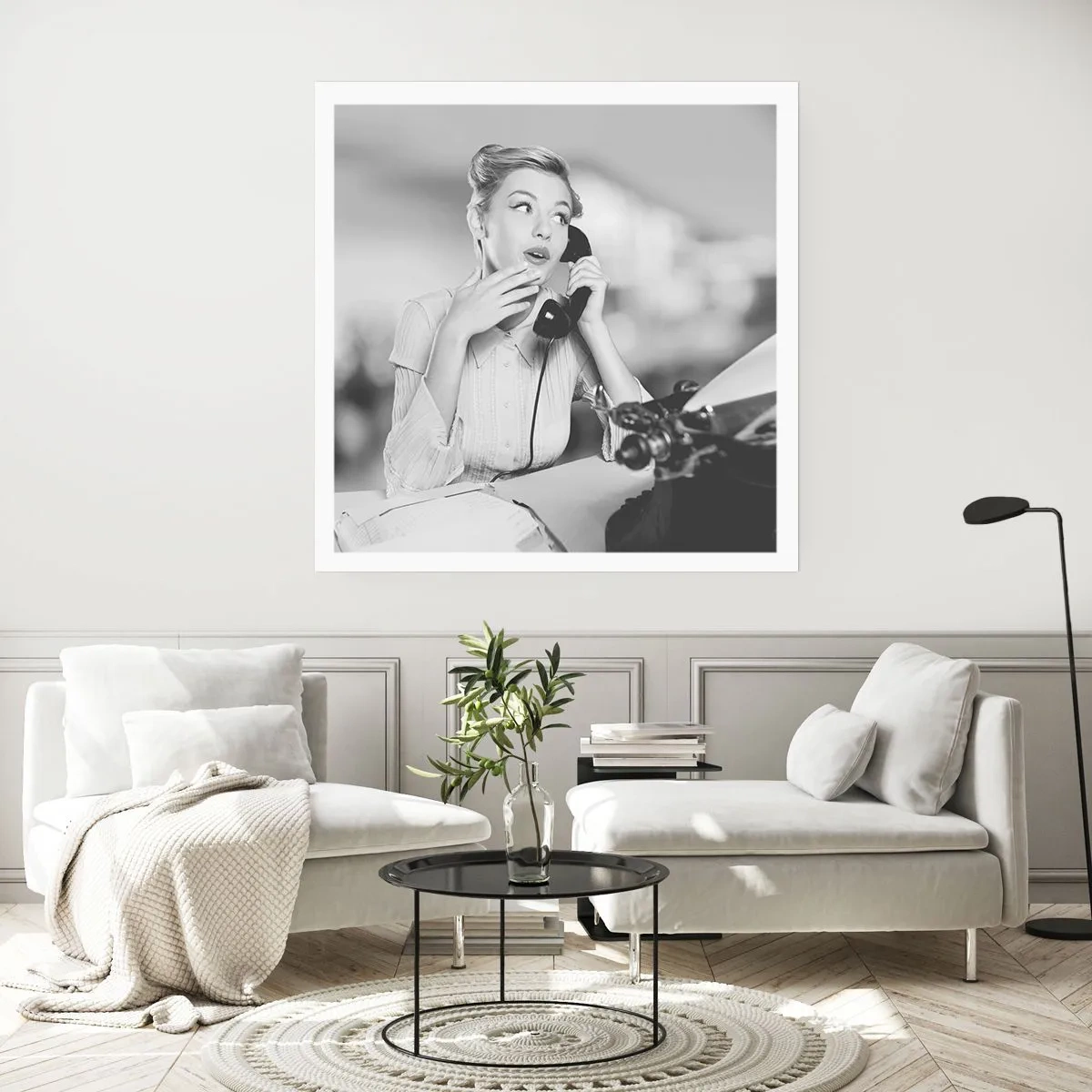 Plagát - Halo, tu sú 50. roky. - 40x40 cm