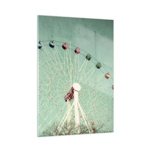 Obraz na skle - Pozývame vás na zábavu - 50x70 cm