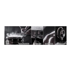 Vzorka fototapety Premium Sand - Pulz hudby - Hudba, Hudobný nástroj, Bubon - 100x30 cm