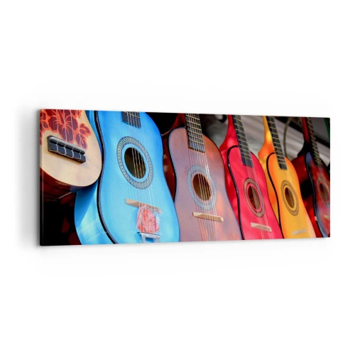 Obraz na plátne - Latinskoamerická atmosféra - 100x40 cm