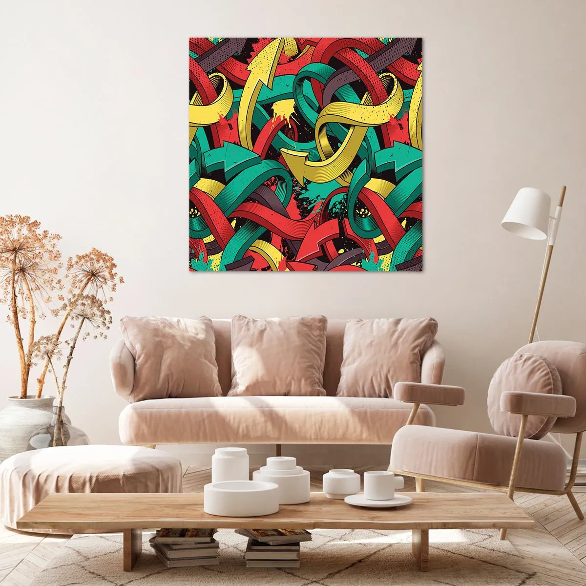 Obraz na plátne - Kadiaľ do cieľa? - 50x50 cm