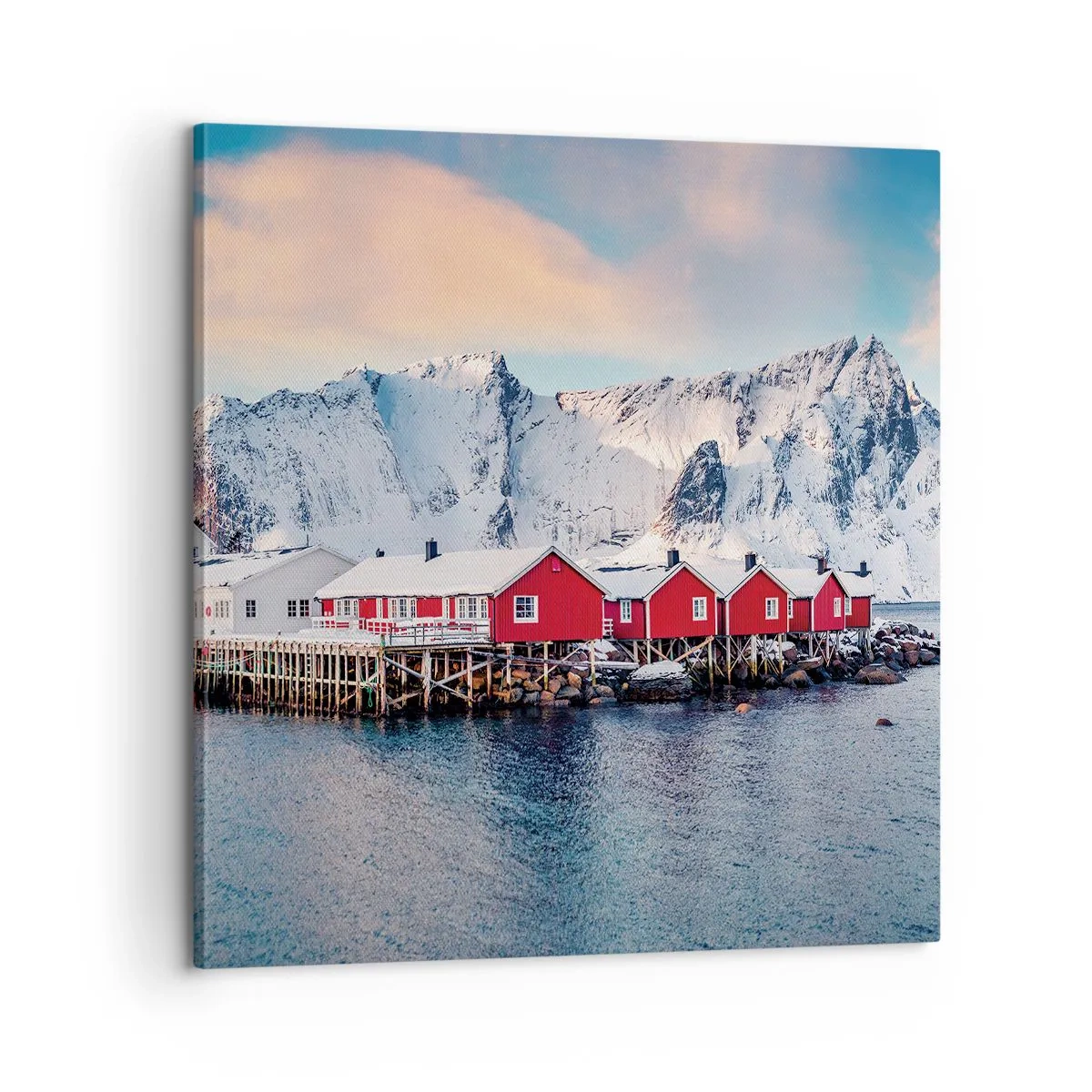 Obraz na plátne - Severné útočisko - 60x60 cm