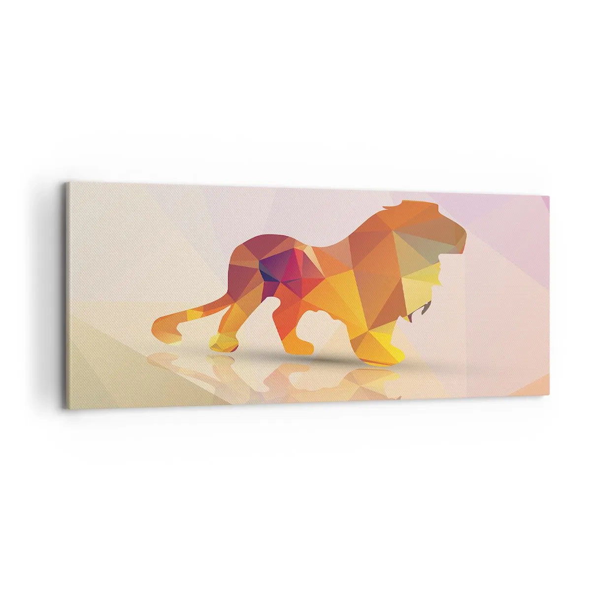 Obraz na plátne - Diamantový kráľ - 100x40 cm