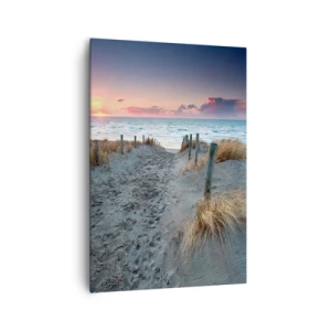 Obraz na plátne - Šiel by som s tebou na kraj světa… - 70x100 cm