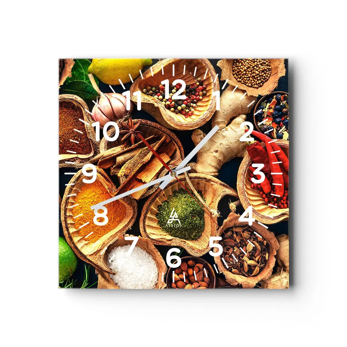 Nástenné hodiny - Vezmi si, čo chceš - 40x40 cm