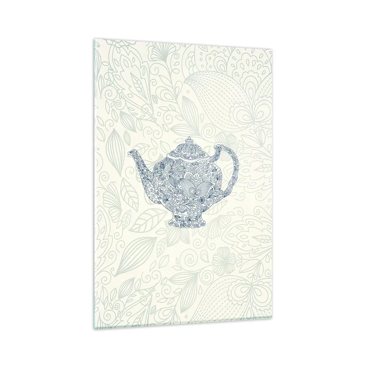 Obraz na skle - Čajové kúzlo - 80x120 cm