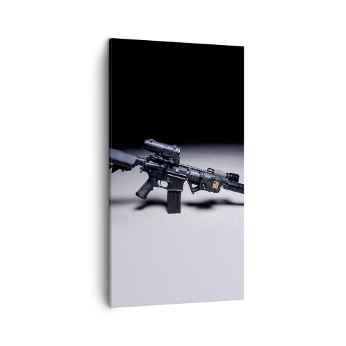 Obraz na plátne - Temný rytier - 45x80 cm