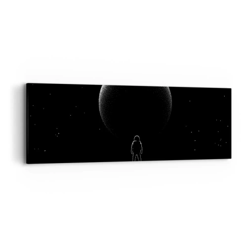 Obraz na plátne - Tvári v tvár - 90x30 cm