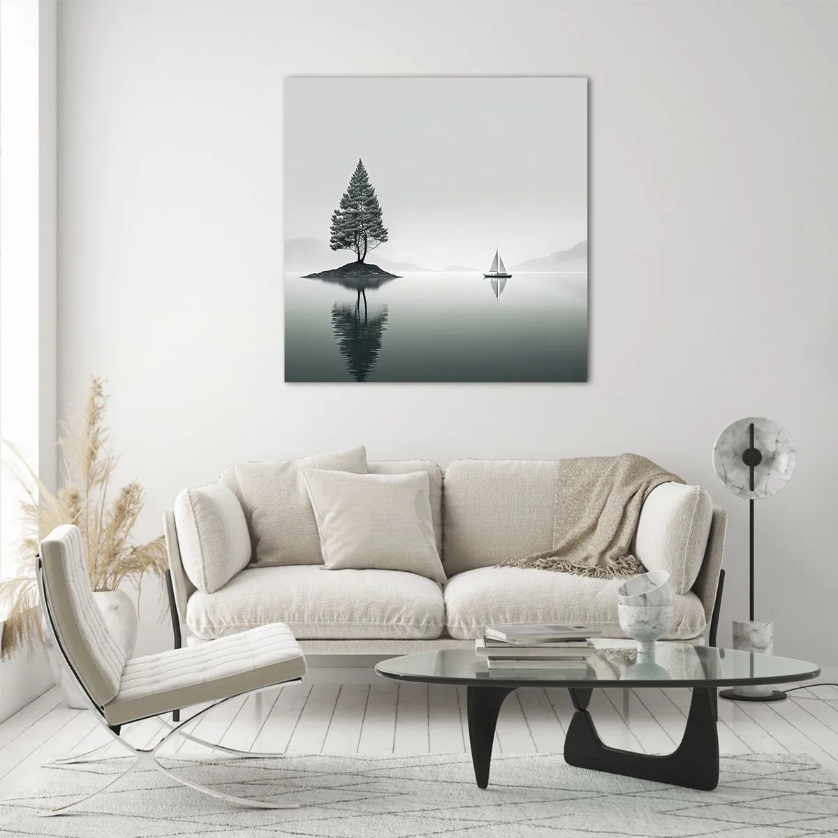 Obraz na skle - Snívanie - 60x60 cm