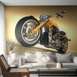 Fototapeta Premium Sand - Sen o sile a rýchlosti - Motorka, Motor, Automobilový priemysel - 200x140 cm